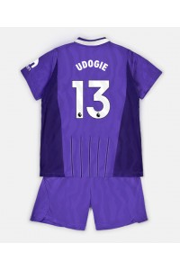 Tottenham Hotspur Destiny Udogie #13 Babyklær Tredje Fotballdrakt til barn 2026-27 Korte ermer (+ Korte bukser)